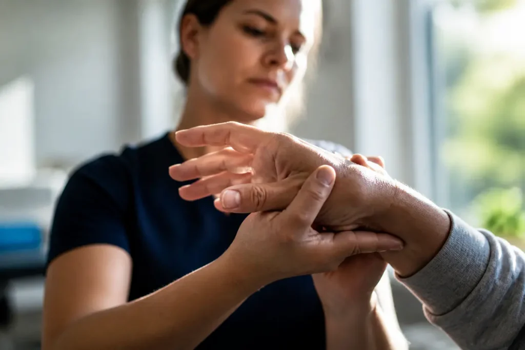Peut-on travailler avec une algodystrophie de la main ?